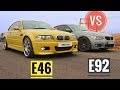 BMW M3 VS 335i (E46 VS E92)