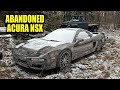 Abandoned Supercar: Acura NSX | First Wash in Years! | Car Detailing Restoration