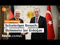 heute journal vom 24.04.24 Steinmeier bei Erdogan bei Türkeibesuch, AfD bei der Europawahl (english)