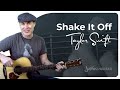 Shake It Off Easy Guitar Lesson | Taylor Swift