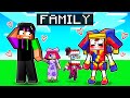 Having a DIGITAL CIRCUS Family in Minecraft! (The Amazing Digital Circus)