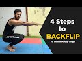 LEARN HOW TO BACKFLIP | BACKFLIP Tutorial | Hindi | Thakur Anoop Singh | MuscleBlaze
