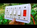 How to give connection of electric board | How to makes Switch board wiring