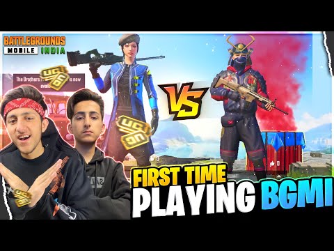 My Brother Challenge Me In Bgmi pubg First Time Playing Bgmi Bgmi Gameplay