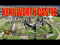 Kenilworth Castle from the air with DJI mini 4 Pro & History Narration of Heritage England's Gem.