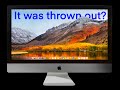 Fixing A 2009 iMac That Was Thrown Out!
