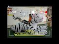 Guangzhou Hongyi Durable Soft PVC Giant Inflatable Tiger Popular PVC Inflatable Tiger Cartoon Custom