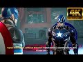 Captain America Meets Captain America From a Different Dimension Scene (2024) 4K ULTRA HD