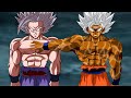 Goku ultra instinct level 2 and Vegeta vs the strongest in the universe | Full animation