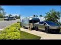Our Cybertruck and Airstream Meet
