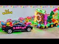 DIY Mini Wedding DJ Road Lights shaadi wala DJ | Creative DJ with Loading Truck Decoration At Home