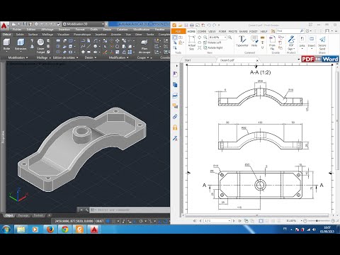 Как сделать 3d модель из 2d autocad Как сделать 3d модель из 2d autocad