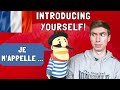 GREETINGS AND INTRODUCTIONS 👋 How to Introduce Yourself in French for Kids 🇫🇷 FREE Lesson Plan Below