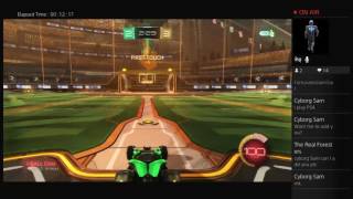 Rocket league,come join me,trying to freestyle