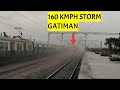 Dangerous 160Kmph Gatiman Express attacks Asaoti - India's FASTEST Train - Indian Railways
