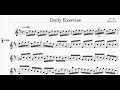 Daily Exercise in D Major-Violin l Metronome 40/50/60/Allegro Moderato #Honeyman Tutor l V4 Violin
