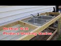 Outdoor Produce Sink // Produce Wash Station