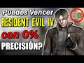 ¿Puedes Vencer Resident Evil 4 con 0% Precisión?