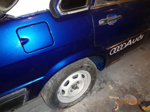 Как покрасить авто серебристым металликом Как покрасить авто серебристым металликом