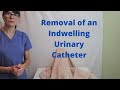 Removal of an Indwelling Catheter