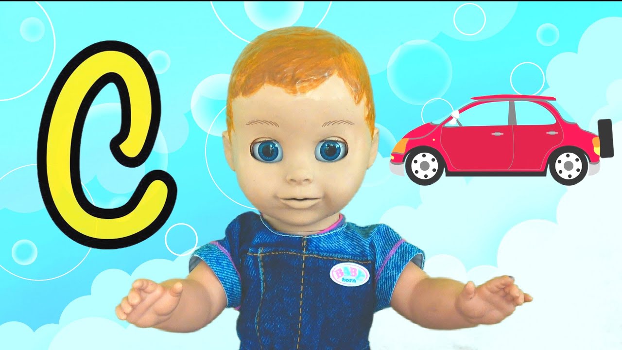 Funny learning Alphabet with Luvabella Doll