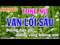 Vạn Lối Sầu Karaoke Tone Nữ Nhạc Sống - Phối Mới Dễ Hát - Nhật Nguyễn