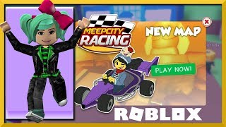 New Map and New Gadgets!! Roblox MeepCity Racing, SallyGreenGamer Geegee92 Family Friendly