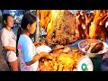 Wow! Delicious Crunchy Pork BBQ, Braised Pork & Roasted Duck - Cambodian Street Food
