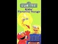 Sesame Street: Kids Favorite Songs (1999 VHS)