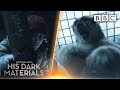 Lyra witnesses BRUTAL polar bear fight! | His Dark Materials - BBC