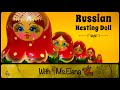 Nesting dolls. Russian Matryoshka