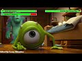 Monsters University (2013) Pig Chase with healthbars