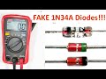 Crystal Radio Fake 1N34A Diodes! Easy Test (4K)
