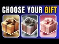 Choose Your Gift! 🎁 Gold, Silver or Pink ⭐🤍 💗 How LUCKY Are You? #giftbox