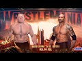Brock Lesnar vs. Batista - Hell in a Cell | WWE 2K24