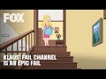 American Dad! | Klaus’ Epic Fail Channel Is… An Epic Fail! | FOX TV UK