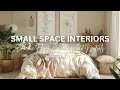 Beige and Neutral Warm and Cozy SMALL SPACE INTERIOR DESIGN Style