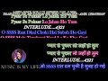 Yaad Kiya Dil Ne Kahan Ho Tum - Karaoke With Lyrics Eng.& हिंदी