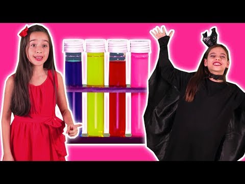 LEARN COLORS WITH MAGIC POTIONS 🌈 Malice Pranks Isabella Princesses In Real Life Kiddyzuzaa