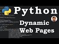 Python - Dynamic Web Pages