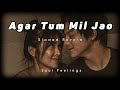 Agar Tum Mil Jao( Slowed Reverb ) || Soul Feelings ||