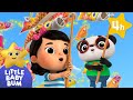 12345 Once I Caught a Fish Alive, Baby Bedtime + More⭐ Four Hours of Nursery Rhymes by LittleBabyBum