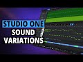 Studio One | Sound Variations (Articulations)
