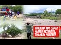 Truck na may sakay na mga residente, tinangay ng baha! | GMA Integrated Newsfeed