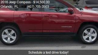 2016 Jeep Compass 4WD 4dr Latitude for sale in Orlando, FL 3