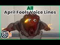 Overwatch 2 (2023) April Fools Voice Lines (Ult, Ally, Enemy, Winton)