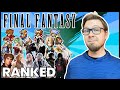 The ULTIMATE Final Fantasy Retrospective Ranking - Retro Brandon