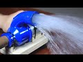 (POWERFUL WATER PUMP) Make a homemade water pump with simple materials, FULL TUTORIAL.