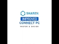 SHAREit 'Connect PC' is now faster and easier.