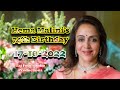 Hema Malini's 74th Birthday on 17th October 2022